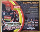 DANNY LASOSKI AUTOGRAPHED HERO CARD CASEY'S GENERAL STORE #6 WORLD OF OUTLAWS — photo 2