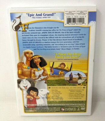 Joseph: King of Dreams (DVD, 2006, Widescreen, Dreamworks