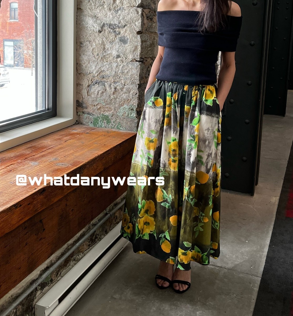 ZARA ZW COLLECTION FLORAL PRINT SKIRT 2516 088 XS | eBay