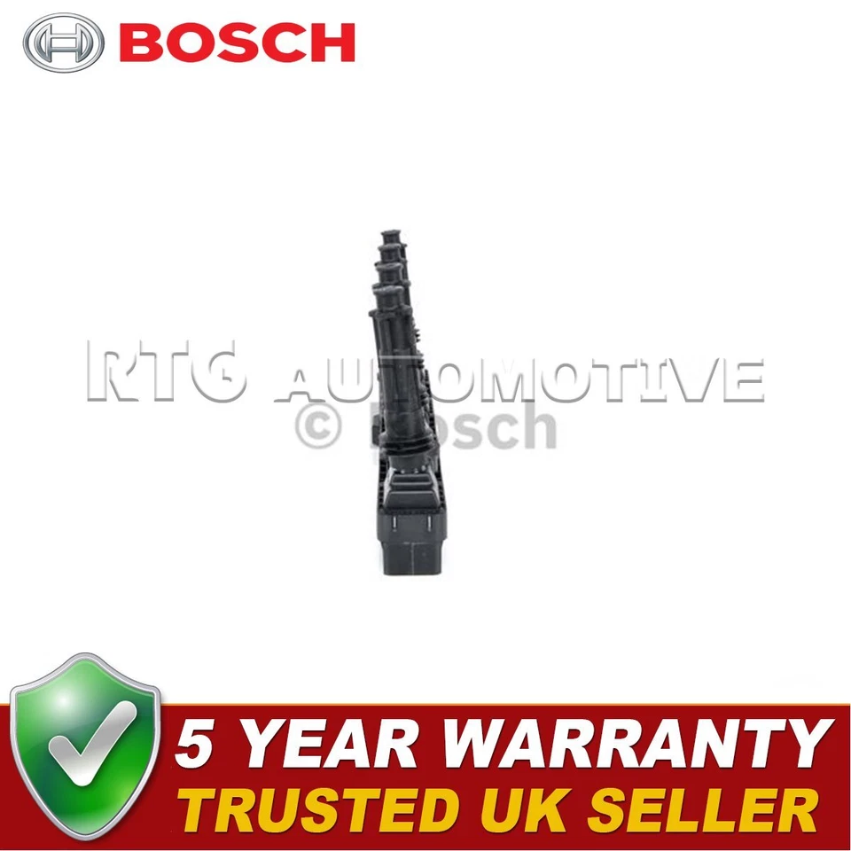 Bosch Ignition Coil Fits Vauxhall Astra 2000-2010 Zafira 2001-2010 2.0 - Image 2 of 4