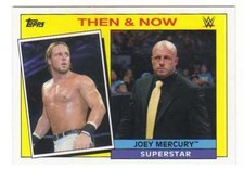 2015 Topps WWE Heritage Wrestling Then and Now Insert #16 Joey Mercury 
