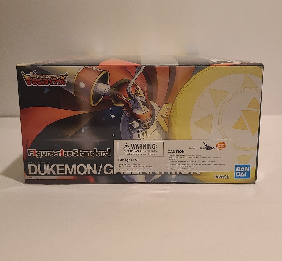 Bandai Dukemon/Gallantmon Digimon Plastic Model Kit BRAND NEW