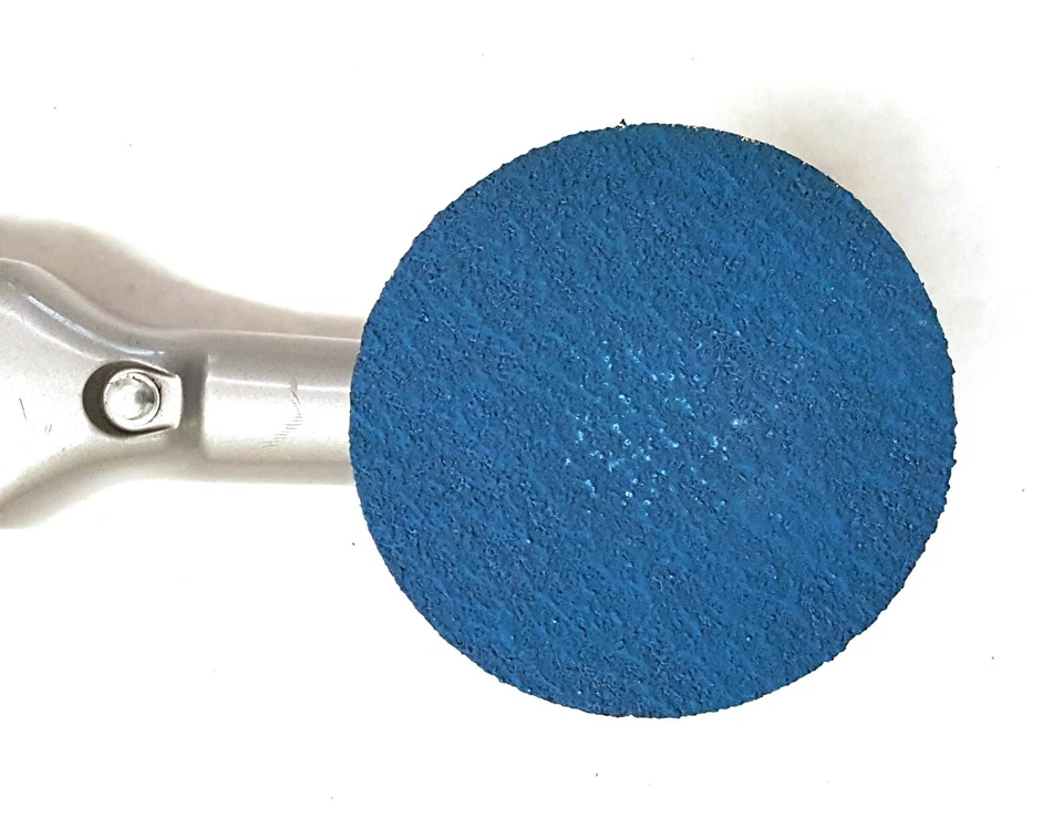 3 inch Quick Change Roll On/Off 36 Grit Locking Zirconia Abrasive Discs -50 Pack - Image 2 of 4