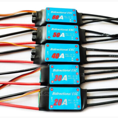 Zwei-Wege Brushless ESC Bidirectional Für RC Boat Pneumatic Underwater Propeller