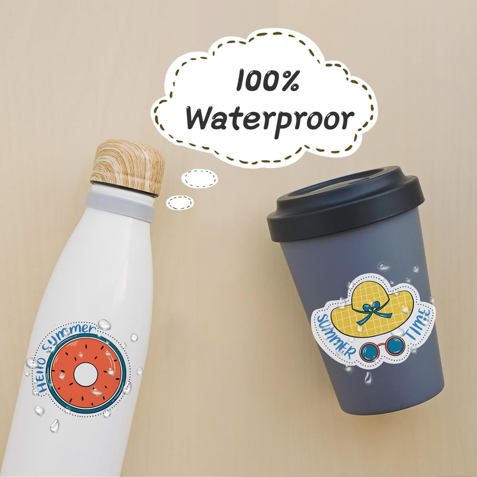 Printable Vinyl Sticker Paper for Inkjet Printer Transparent Clear