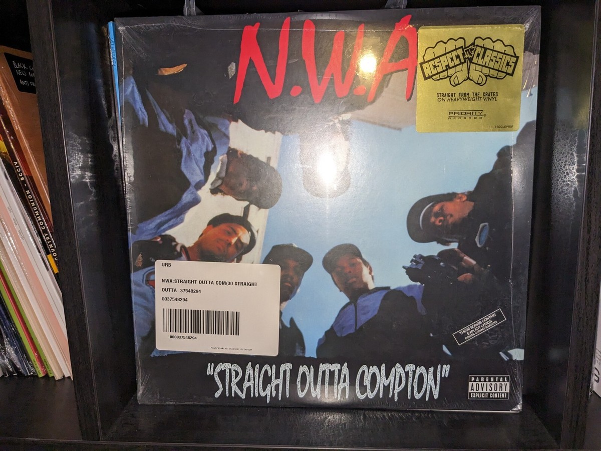 N.W.A . - STRAIGHT OUTTA COMPTON - Vinyl LP Reissue - NEW & SEALED