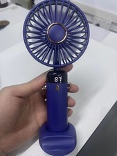 USB Rechargeable Portable Mini Hand Held Small Folding Desk Fan Cooler Cooling