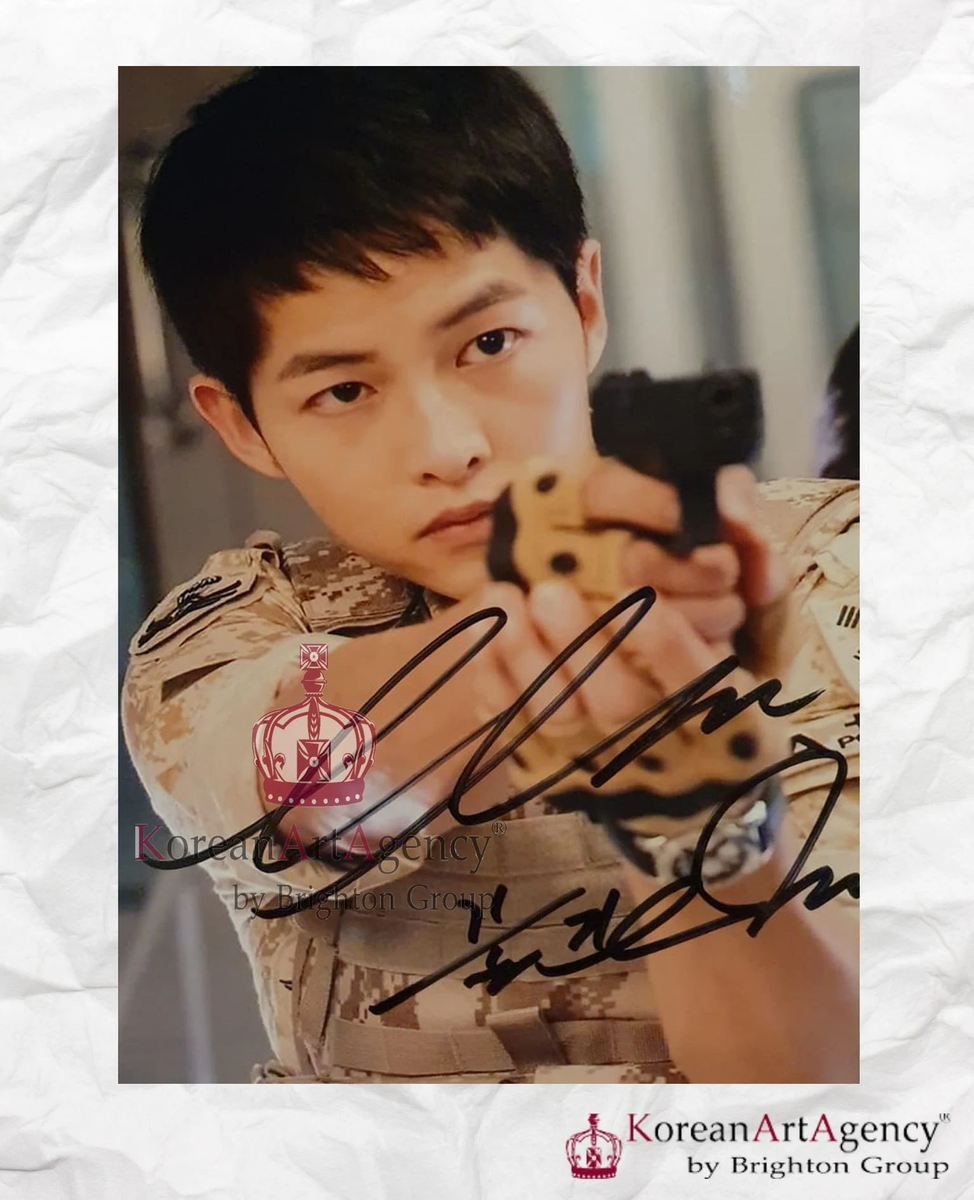 ソン・ジュンギ直筆サイン入り超 特大写真…Song Joong Ki… Song Joong Ki Autograph | eBay