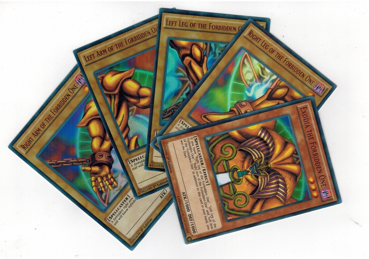 EXO グローバルパッケージ カイ トレカ レア 9-ULTRA HOLO Exodia-Forbidden Right Left Arm + Duelist Kingdom
