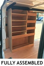 Toyota Pro Ace Van Shelving Racking L1 MWB Plywood System Case Storage Unit