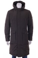 Guess Piumino Giubbotto Parka con Cappuccio M2BL29 WEZ80 G1BT Verde Militare