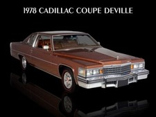 1978 Cadillac Cadillac Coupe Deville Metal Sign 12 X 16 Free Shipping 1978 Cadillac Cadillac Coupe Deville Metal Sign 12 X 16 Free Shipping