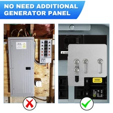 Generator interlock kit for Square D QO or Home line 150 & 200 Amp  SqD