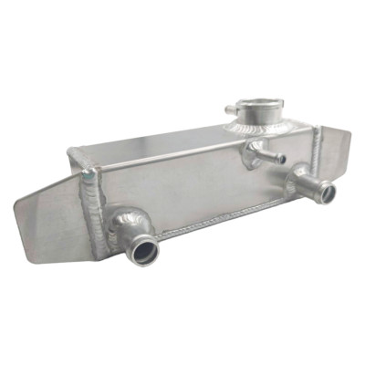  Fit for Banshee Water Tank Aluminum Coolant Reservoir Overflow Tank Natural