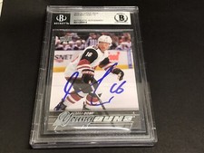 Max Domi Signed 2015-16 Upper Deck Young Guns RC #204 Autographed Beckett COA 1A