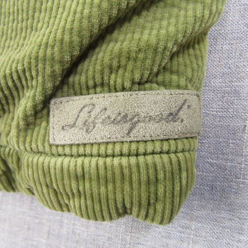 Life is Good Shirt Mens XL Corduroy "Heavy" Buttons "Green" - Picture 3 of 7