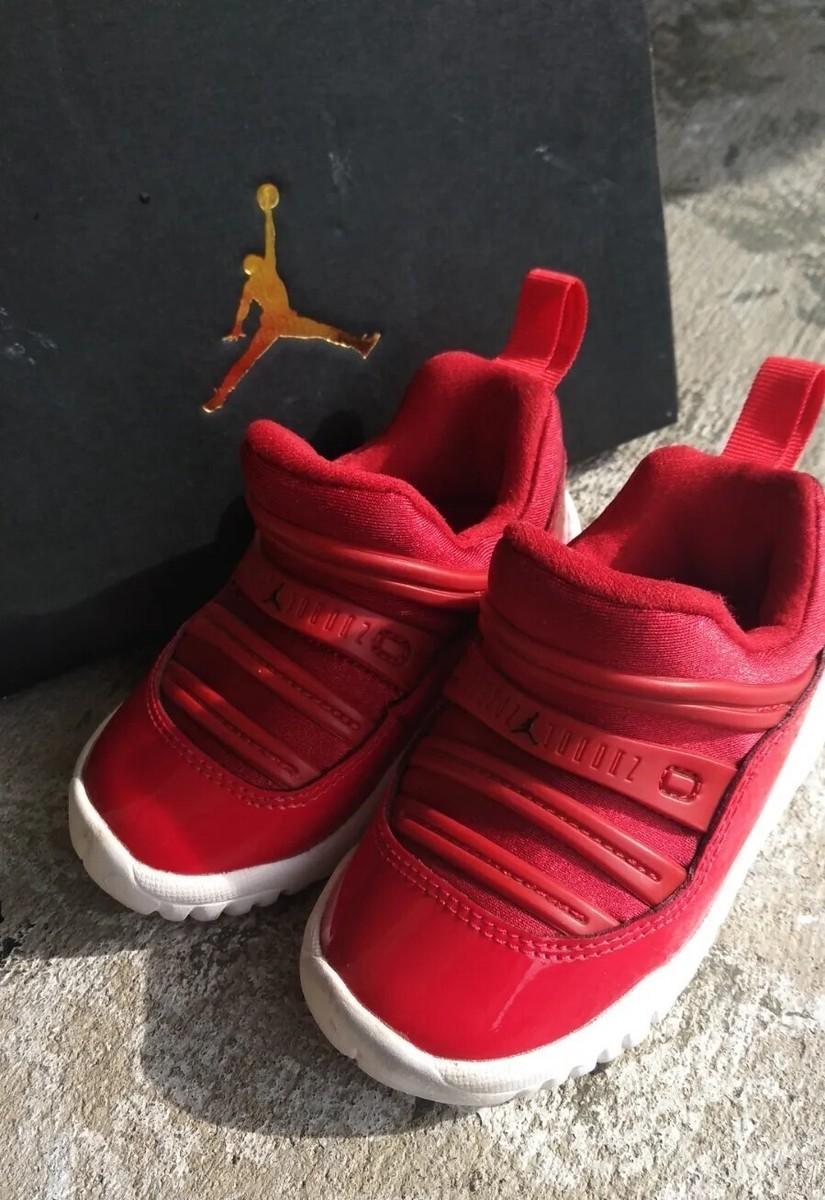 Nike Air Jordan 11 Retro Little Flex Toddlers Gym Red Bq7102 Nike Air Jordan 11 Retro Little Flex Toddlers Gym Red Bq7102