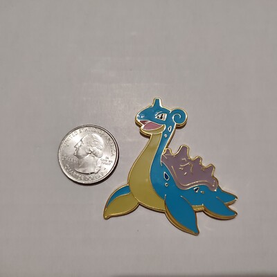Pokemon Lapras Enamel Pin Official Nintendo Pkmn Collectible Lapel Badge