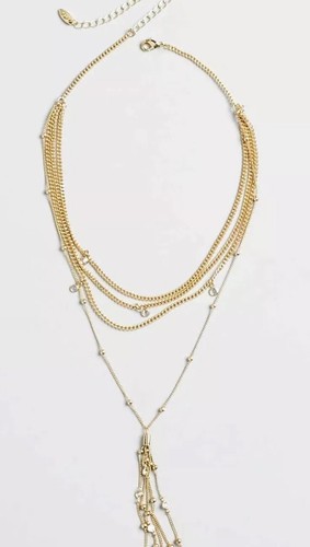 Ettika Chloe Tassel Necklace Exclusive 