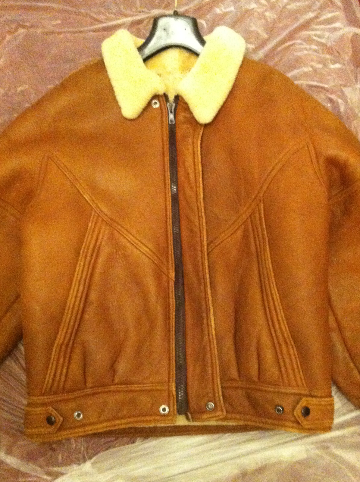 MENS LAKELAND LEATHER & SHEEPSKIN JACKET SIZE 4O.PLEASE READ FULL