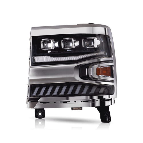VLAND LED Headlights for Chevrolet Silverado 1500 2016-2018 Sequential Turn sig - Picture 3 of 19