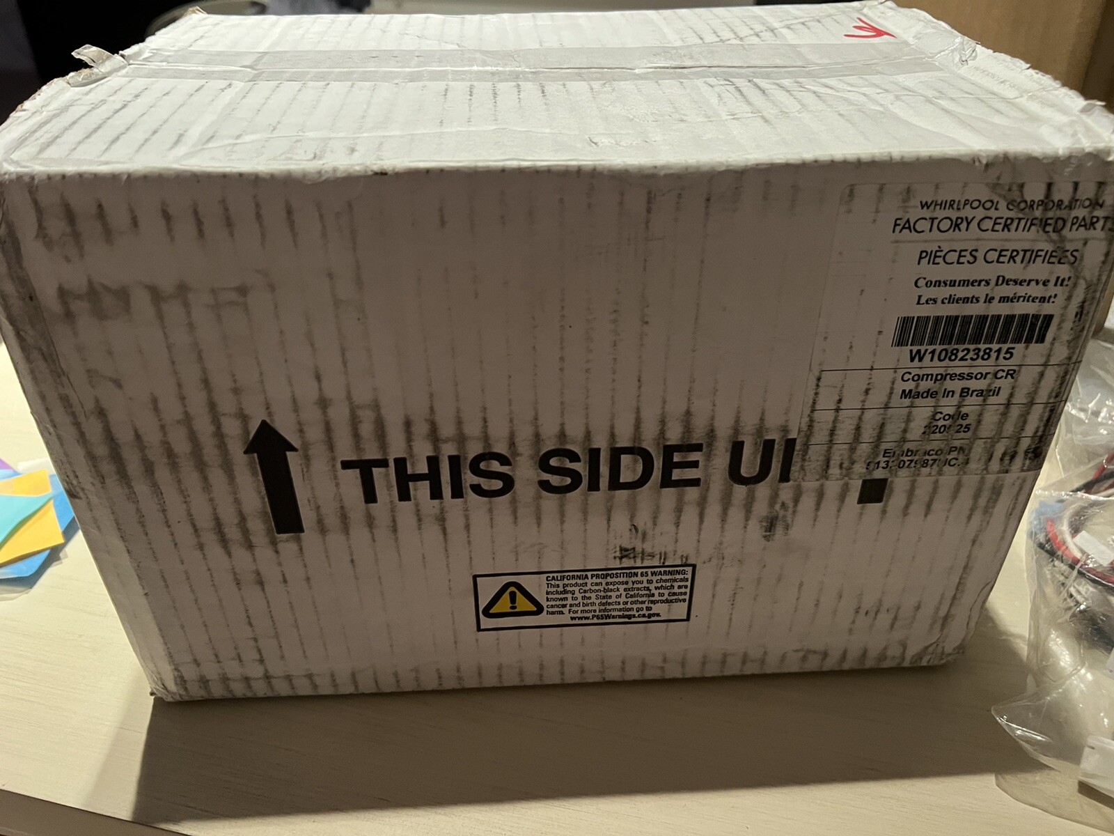 OEM W10823815 Compressor 82035720610 | eBay 