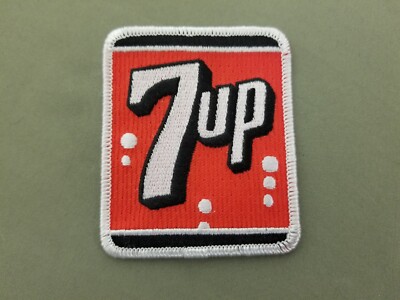 7 Up Embroidered Patch.