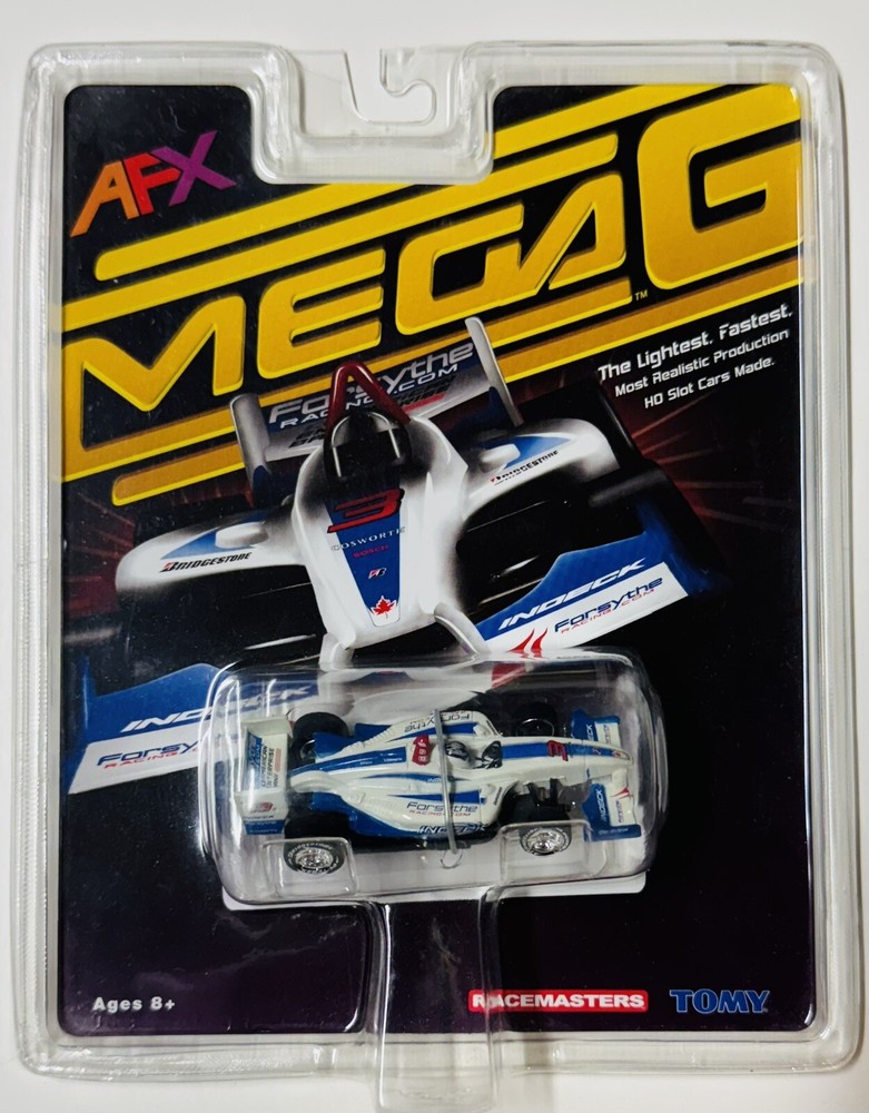 AFX Mega G Forsythe Indeck #3 IndyCar HO Slot Car