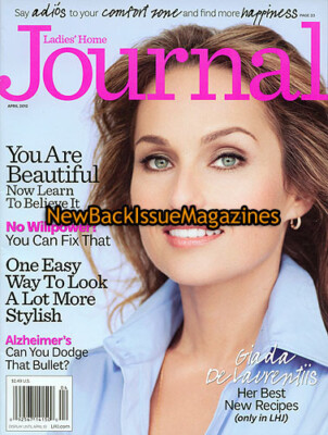 Ladies Home Journal 4/12,Giada De Laurentiis,April 2012,*BRAND NEW*,*LAST ONE*