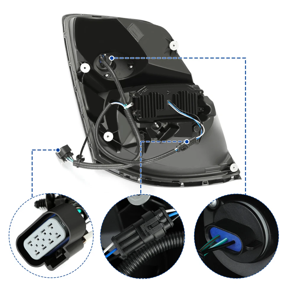 For 2004-2018 Volvo VNL VNX VNM LED Headlights Lamp Driver Left Side #82329590 - Image 4 of 4