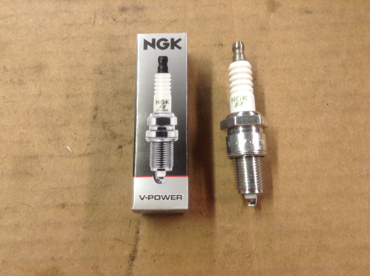 New V-Power NGK 6261 Spark Plug - QTY 2