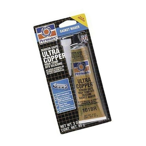 Permatex 81878 3 Oz Ultra Copper RTV Silicone Gasket Maker 686226818782