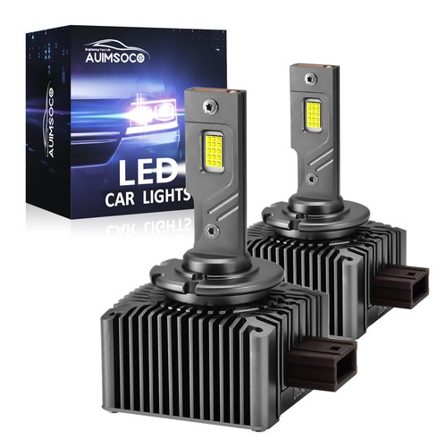 2x D1S D1R LED Headlight Bulb 6000K High Low Beam upgrade Xenon Conversion Kit