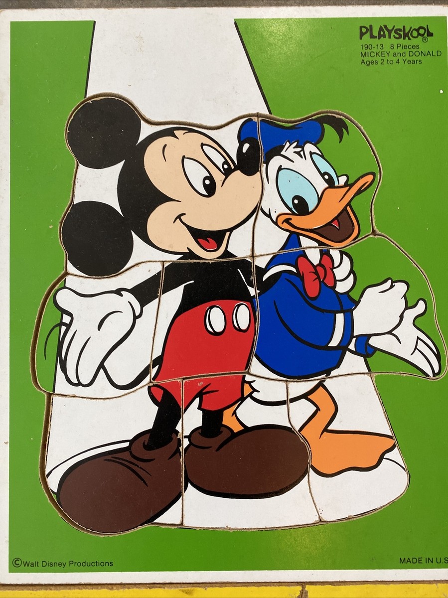 リチャード・スキャリー ヴィンテージ パズル 4枚 PlaySkool 米国製 リチャード・スキャリー ヴィンテージ パズル 4枚 PlaySkool 米国製