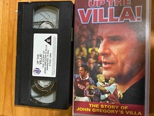 Up The Villa The Story of John Gregory's Villa Rare VHS Video