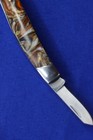 Imperial Medium Pocket Folding Knife 3.5" Brown Marble Handles 3 Blade Stainless — photo 9
