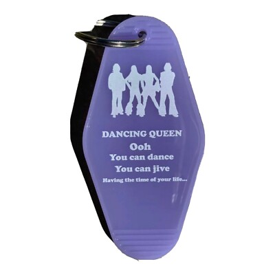 NEW! ABBA ''Dancing Queen'' inspired keytag