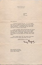 Mary Pickford Signed 1933 Typed Letter TLS Hollywood Legend Olive View 7x11