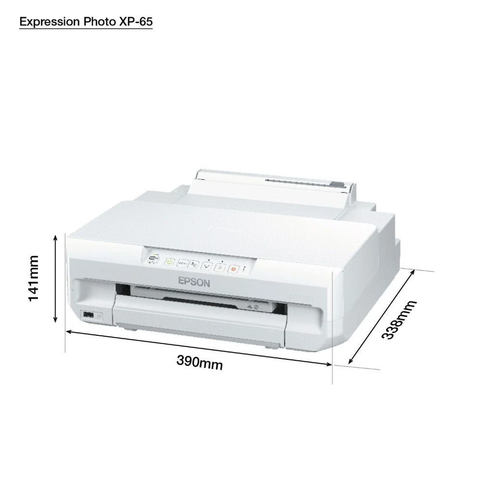 Epson Expression Photo XP-65 A4 Inkjet Printer Wireless With Inks - Image 2 of 4
