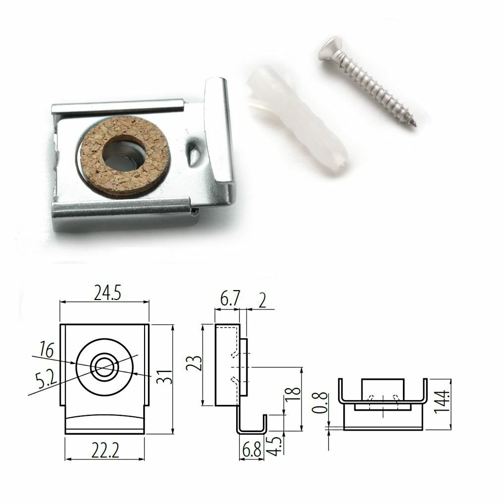 Small Shelf Brackets Glass Shelf Supports with Pin without ALL SIZES eBay