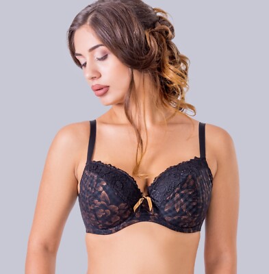 Valea Luxus Bügel BH Starker Halt Große Größen Soft Cup Bra Unterwäsche Dessous
