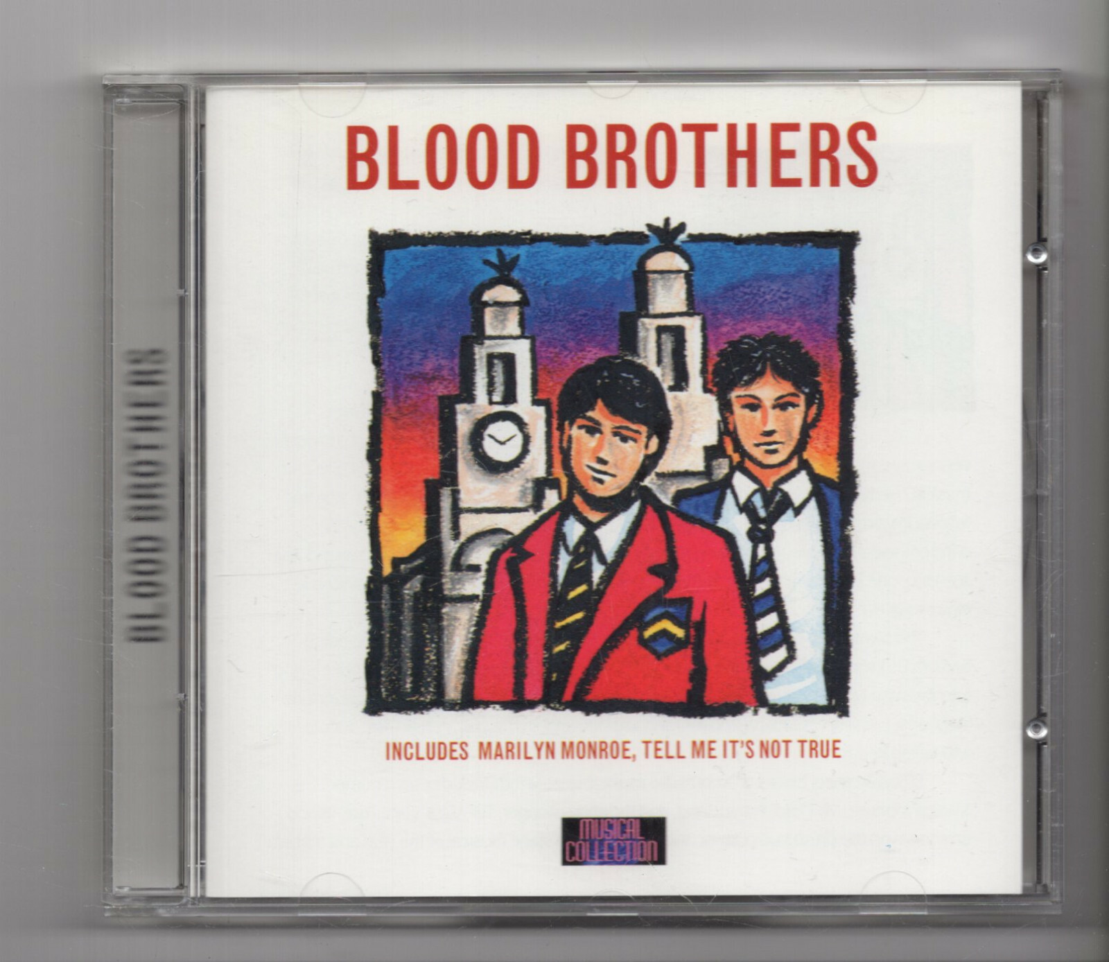 (JN342) CC Productions: Blood Brothers - 1996 new not sealed CD