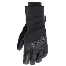 FXR Transfer E-Tech Heated Snowmobile Gloves - Black