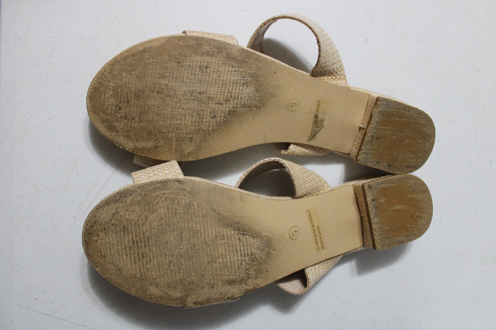 Lulus Decker Natural Woven Slide Sandals, Vegan B… - image 11