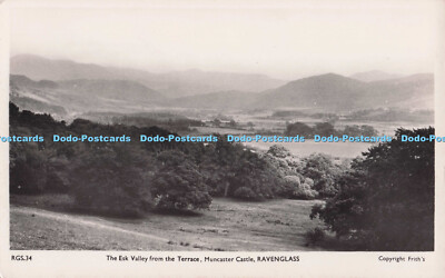 R689917 Ravenglass. Das Esktal von der Terrasse. Muncaster Castle. Frith Ser