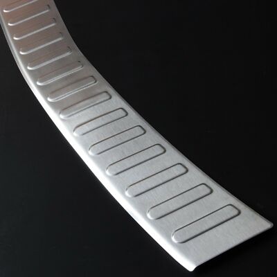 Load sill guard stainless steel matt suitable for Opel Astra J Sports Tourer | 10-08/12