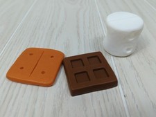 Learning Resources Camp Out s'mores cracker marshmallow chocolate play food part