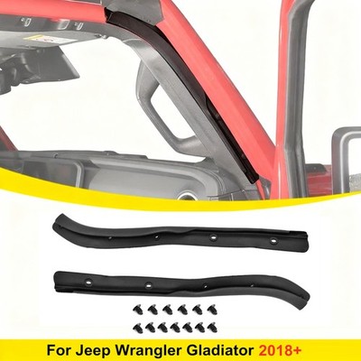 Left & Right For 2024-25 Jeep Gladiator Front Door Rubber Waterproof Seal Strip
