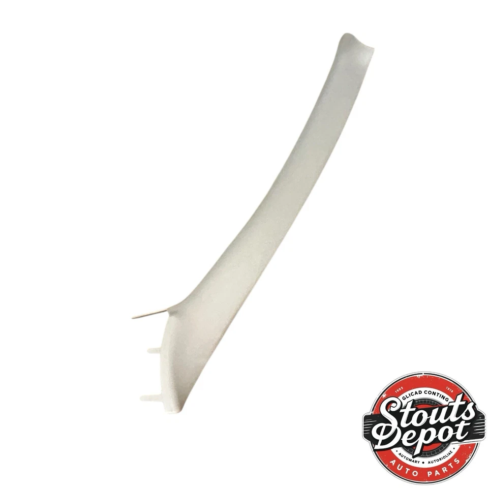 Pontiac Grand Am Left Pillar Trim Windshield Post Oem Gray 10294522 - Image 3 of 4