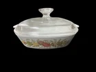 Vintage CorningWare L’Echalote A-1-B 1 Qt Casserole Dish w/ Pyrex Lid